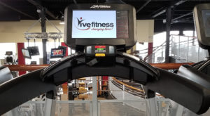 LifeFitness Treadmill at Vive Fitness, NJ