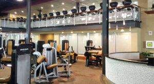 Gym floor at Vive Fitness, NJ